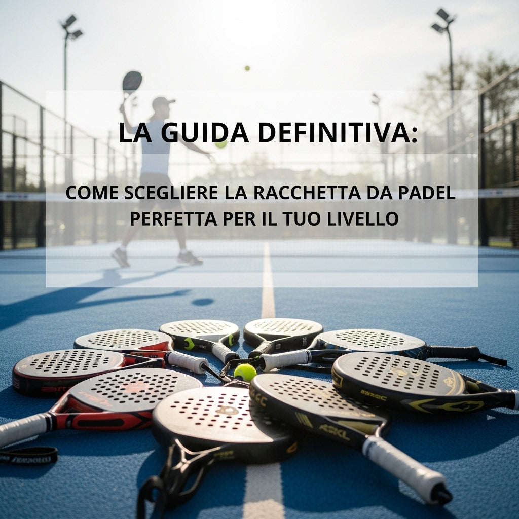 la guida definitiva come scegliere la racchetta da padel perfetta