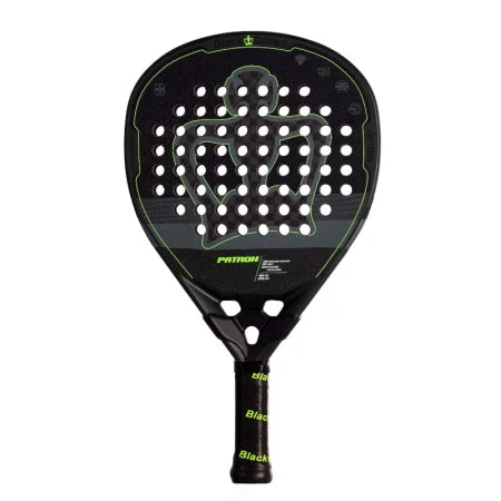 racchetta da padel Black Crown Patron | RACCHETTA DA PADEL frontale