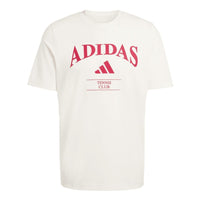 Maglietta Adidas Hrtg Tns G Beige/Rosso 2026