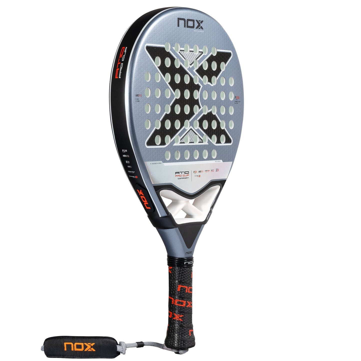 racchetta da padel Nox AT10 Pro Cup COMFORT By Agustin Tapia 2025 | RACCHETTA DA PADEL frontale