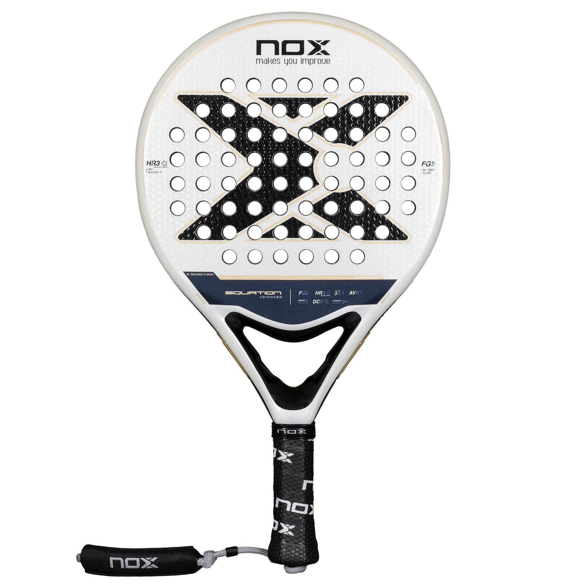 racchetta da padel Nox Equation Advanced 2025 | RACCHETTA DA PADEL frontale