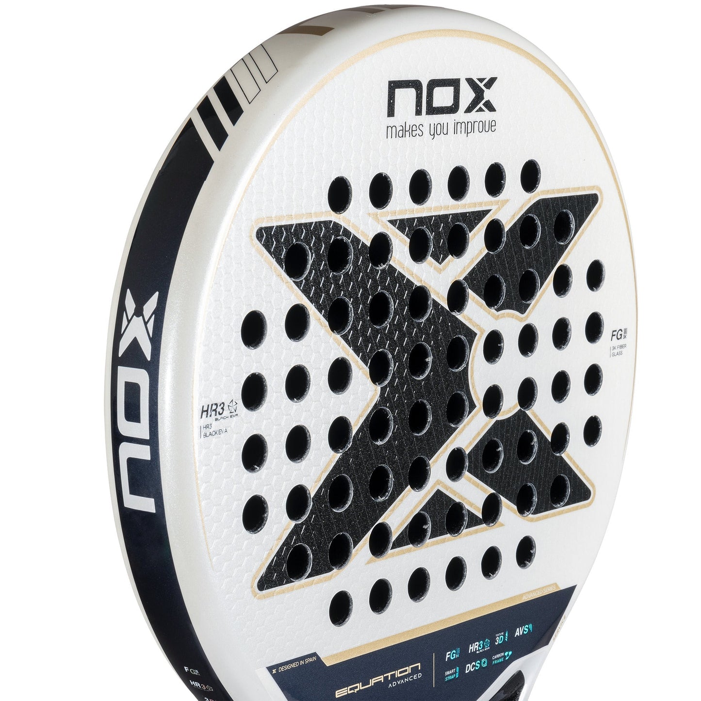 racchetta da padel Nox Equation Advanced 2025 | RACCHETTA DA PADEL frontale