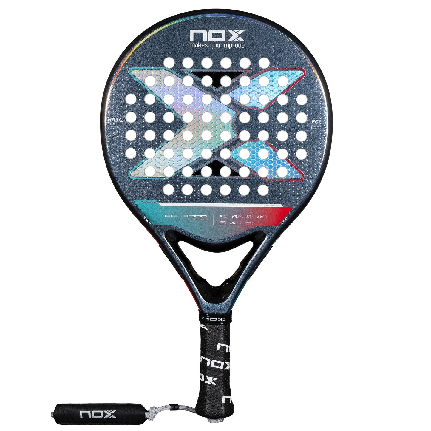 racchetta da padel Nox Equation Light Woman Advanced 2025 | RACCHETTA DA PADEL frontale