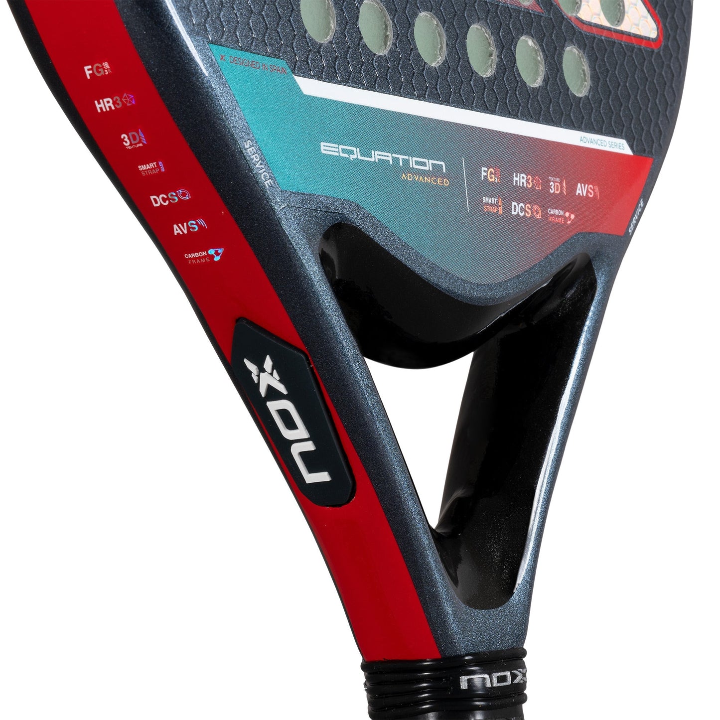 racchetta da padel Nox Equation Light Woman Advanced 2025 | RACCHETTA DA PADEL frontale