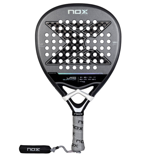 racchetta da padel Nox LA10 Quantum 12K By Leo Augsburguer 2025 | RACCHETTA DA PADEL frontale