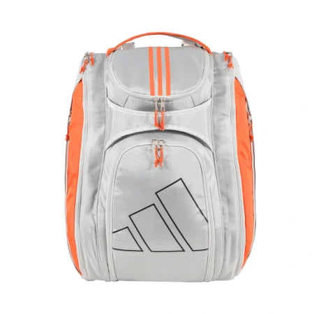 borsone, borsa, zaino, sacca da padel Borsone Adidas Multigame 3.3 Grigio | BORSA DA PADEL frontale