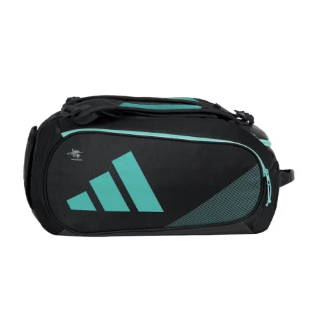 borsone, borsa, zaino, sacca da padel Borsone Adidas Tour Antracite 3.3 | BORSA DA PADEL frontale