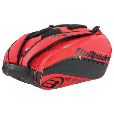 borsone, borsa, zaino, sacca da padel Borsone Bullpadel BPP 24001 Vertex Rosso | BORSA DA PADEL frontale