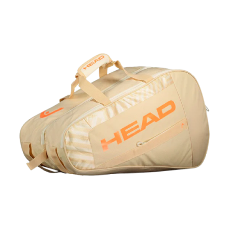 borsone, borsa, zaino, sacca da padel Borsone Head Base M Beige | BORSA DA PADEL frontale