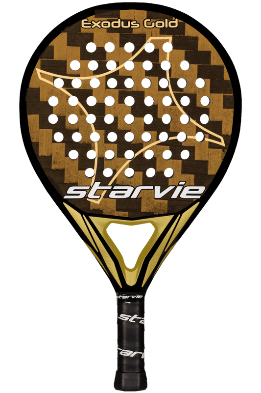 racchetta da padel Starvie Exodus Black 2025 | RACCHETTA DA PADEL frontale