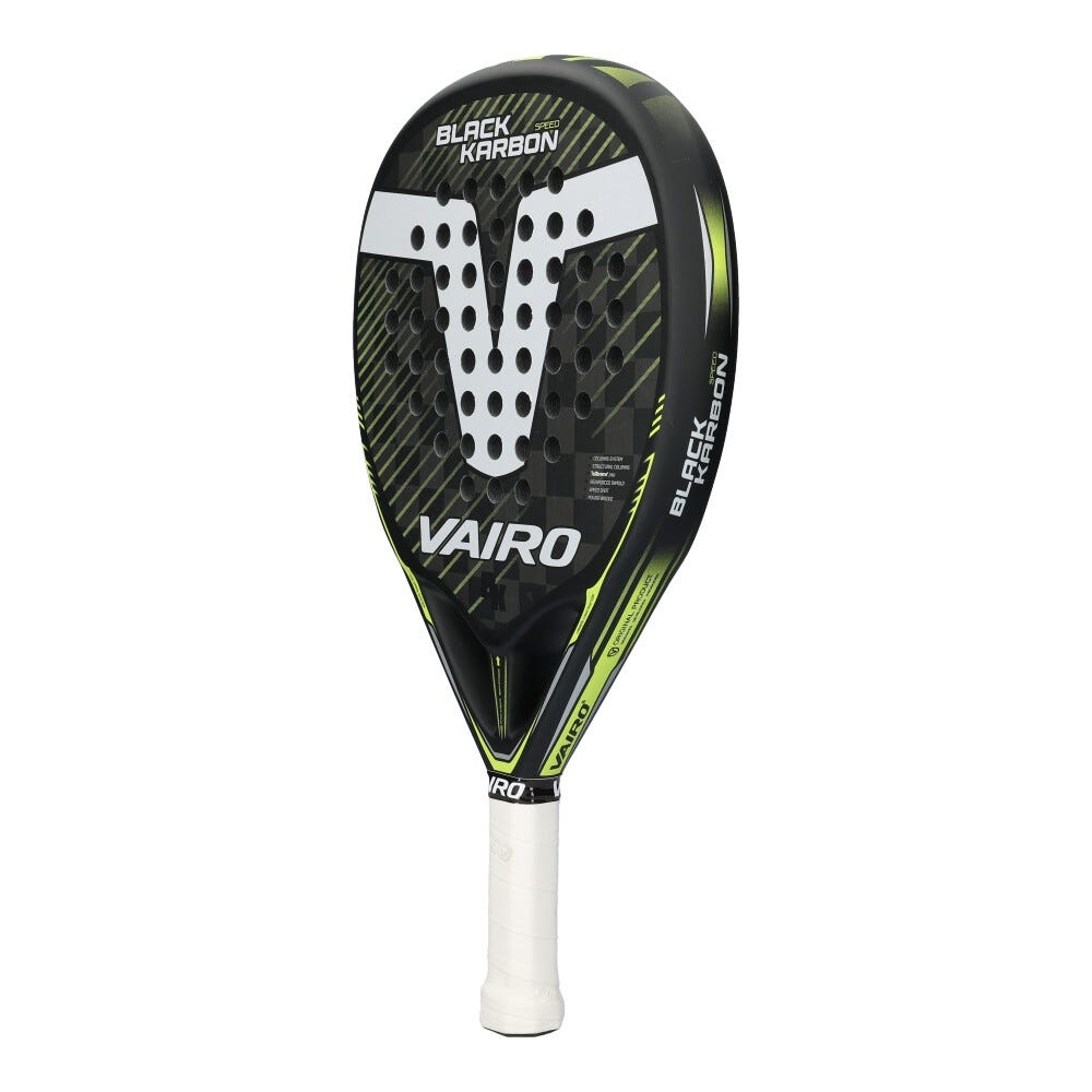 racchetta da padel Vairo Black Karbon Speed Amarillo | RACCHETTA DA PADEL frontale