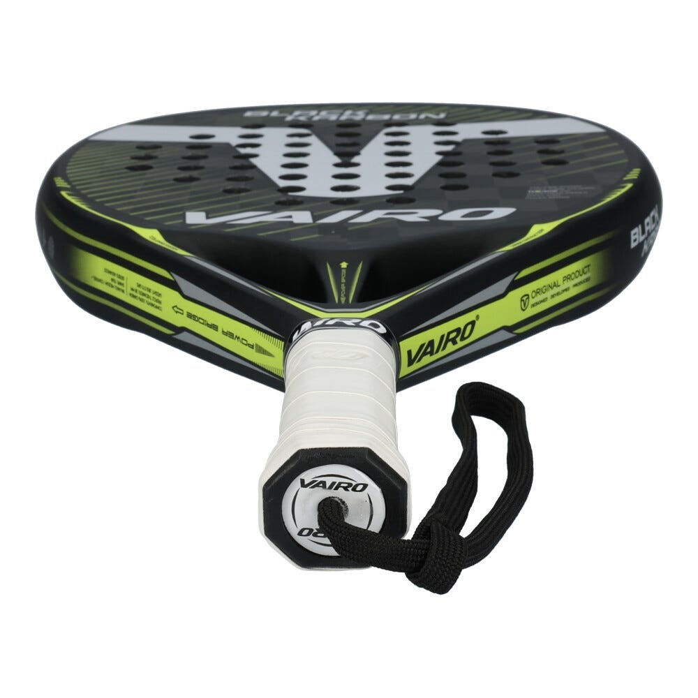 racchetta da padel Vairo Black Karbon Speed Amarillo | RACCHETTA DA PADEL frontale