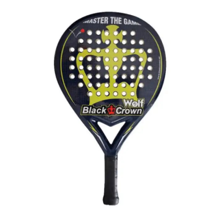 RACCHETTA DA PADEL Racchette per platform tennis e paddle tennis Black Crown Wolf di BlackCrown Rotonda, Uomo