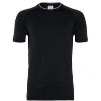 Maglietta Wilson M Team Seamless Crew Nero