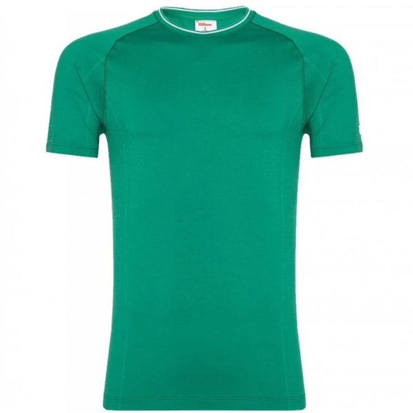 Maglietta Wilson M Team Seamless Crew Courtside Green