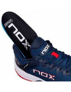 Nox ML 10 Hexa Blue / Fiery Red  | articolo di padel, racchetta da padel