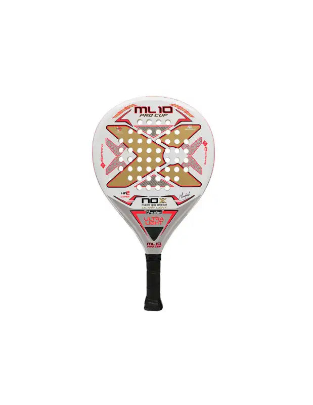 Nox ML10 Pro Cup UltraLight 23 | Racchette per platform tennis e paddle tennis | Donna, Junior, Rotonda, Uomo | Nox