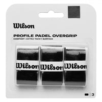 PACK 3 OVERGRIPS WILSON PROFILE NERO
