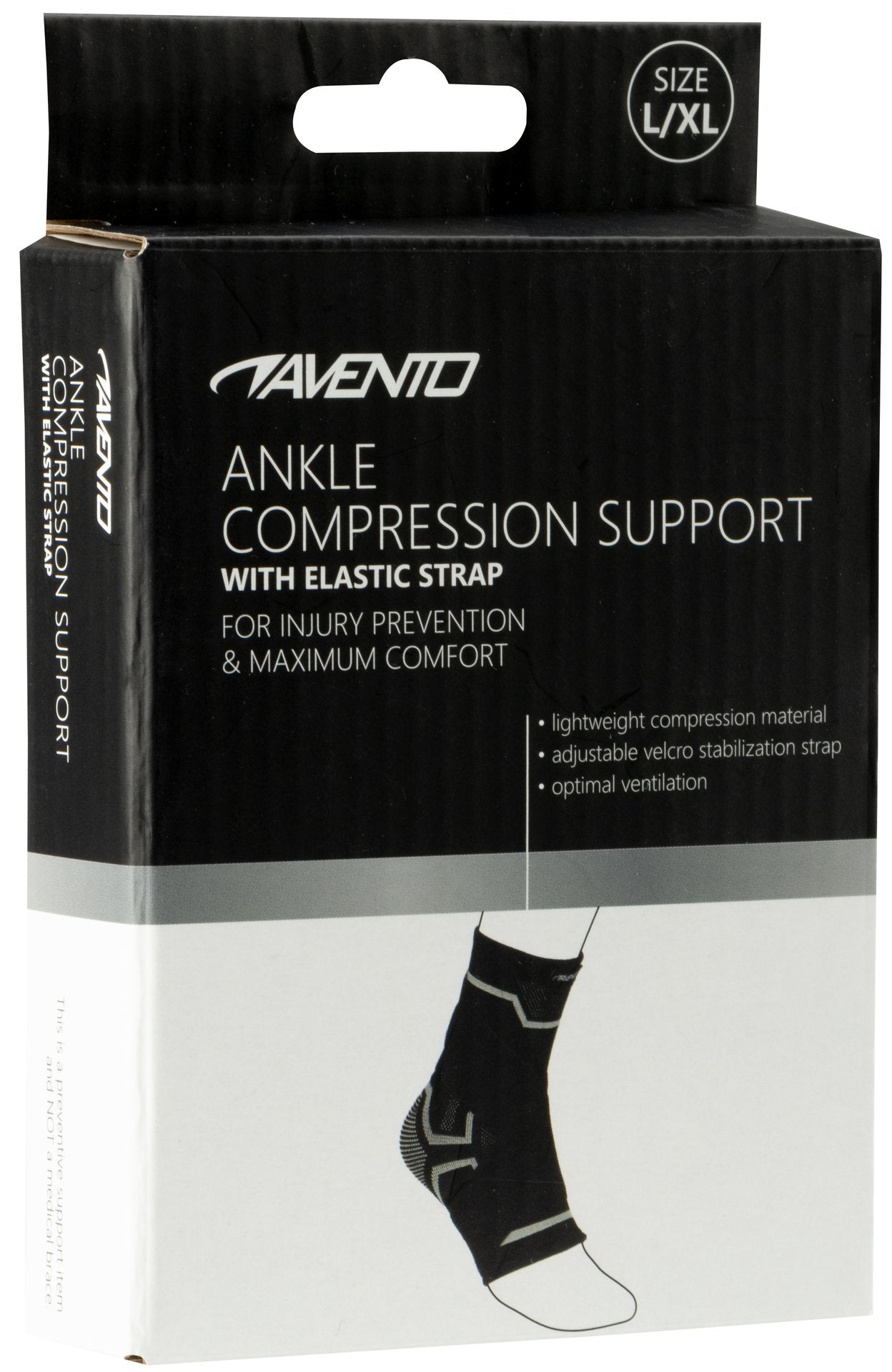 AVENTO CAVIGLIERA A COMPRESSIONE CON CHIUSURA A STRAPPO TAGLIA M/L