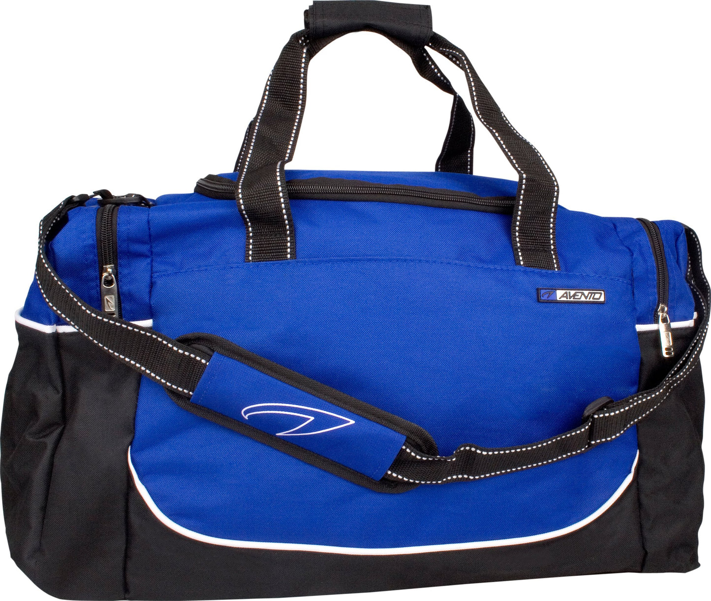 AVENTO BORSONE SPORT 54L BLU di profilo