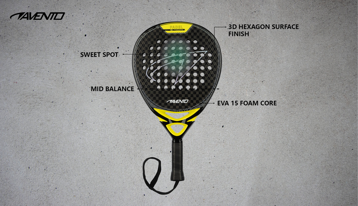 AVENTO PARAGON 12K | RACCHETTA DA PADEL